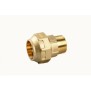 Raccordo a compressione dritto in ottone Maschio 1"x32mm IBP 8243GP032008000