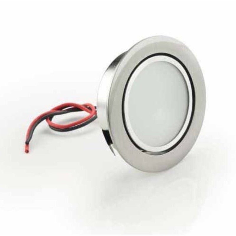 Faretto Zen a Led 2W dimmerabile 3000K Bianco Egoluce 6365.01/WW