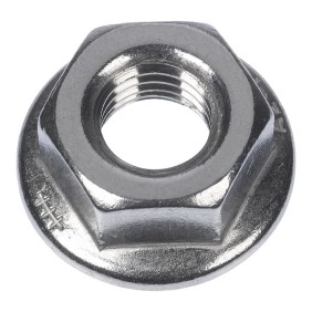 Dado esagonale flangiato MU F M10 in acciaio INOX A2 Fischer 00071952