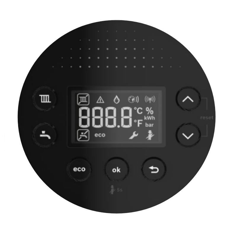 Comandi e display LCD