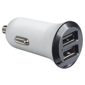 Caricatore con 2 USB per connettore automobile 12V 2.1A BTICINO S2614G