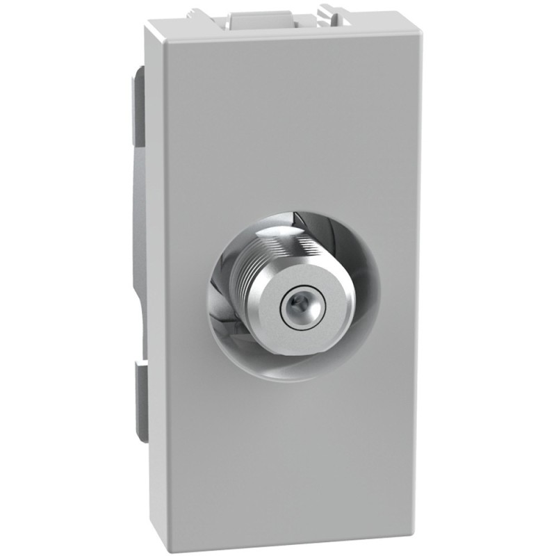 Presa satellitare TV femmina 1 modulo Grey BTicino MatixGo JG4202F