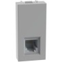 Presa telefonica RJ 11 colore Grigio Bticino MatixGo JG4258RJ11
