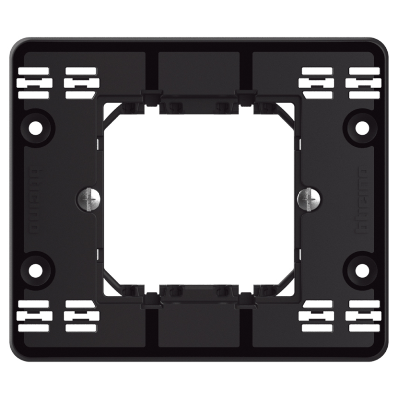 Supporto 2 moduli fissaggio a graffette serie MatixGo BTICINO J4702G