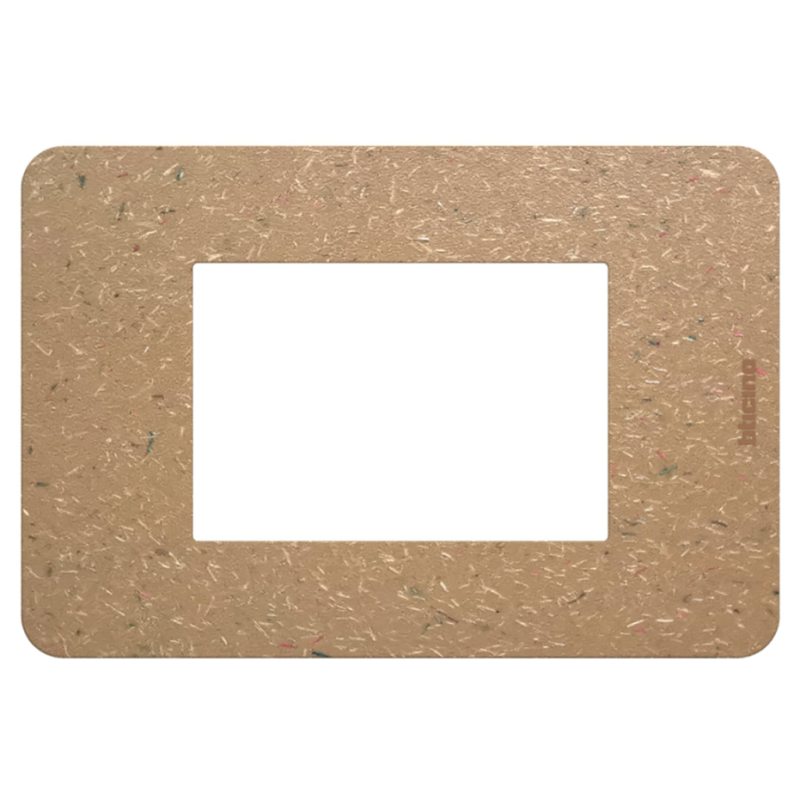 Placca 3 moduli Bio serie MatixGo BTICINO JA4803BB