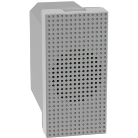 Ronzatore a 12V 1 modulo Grigio serie BTicino MatixGo JG4356V12