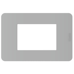 Placca 3 moduli Grey Grigio serie MatixGo BTICINO JA4803JG