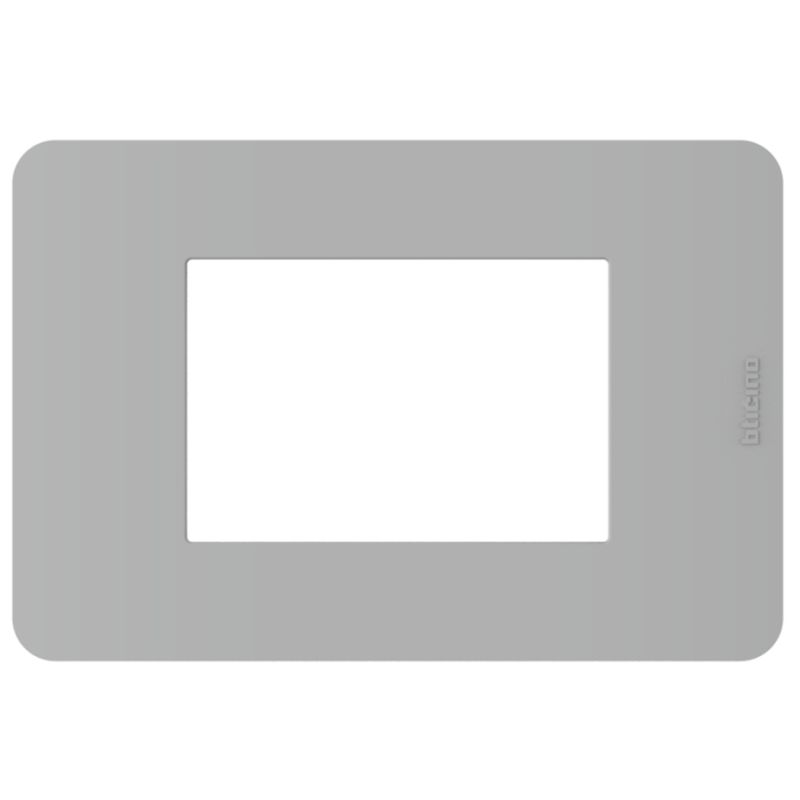 Placca 3 moduli Grey Grigio serie MatixGo BTICINO JA4803JG