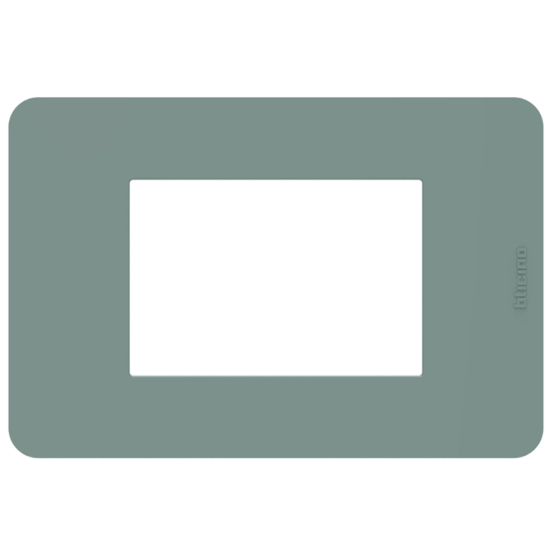 Placca 3 moduli Agave tecnopolimero serie MatixGo BTICINO JA4803TA