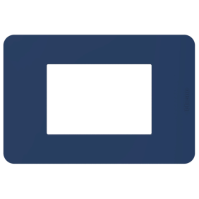 Placca 3 moduli Blue serie MatixGo BTICINO JA4803TB