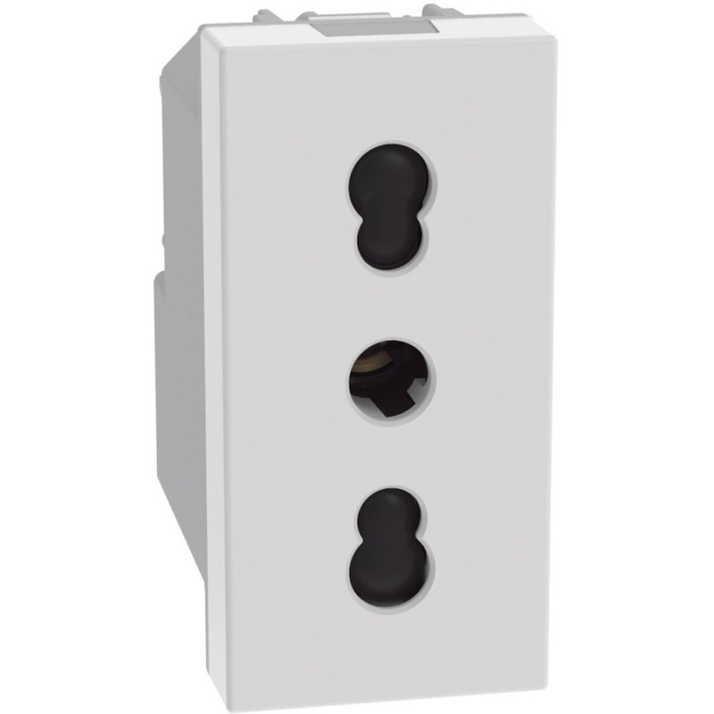 Presa bipasso P17/11 Bianca 16A serie MatixGo BTicino JW4180
