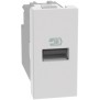 Caricatore USB 1 modulo Bianco serie MatixGo BTicino JW4191A