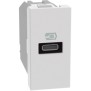 Caricatore USB tipo C fino a 20W 1 modulo Bianco BTicino MatixGo JW4192C