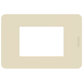 Placca 3 moduli Ivory Avorio serie MatixGo BTICINO JA4803TI