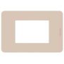 Placca 3 moduli Ritual serie MatixGo BTICINO JA4803TR