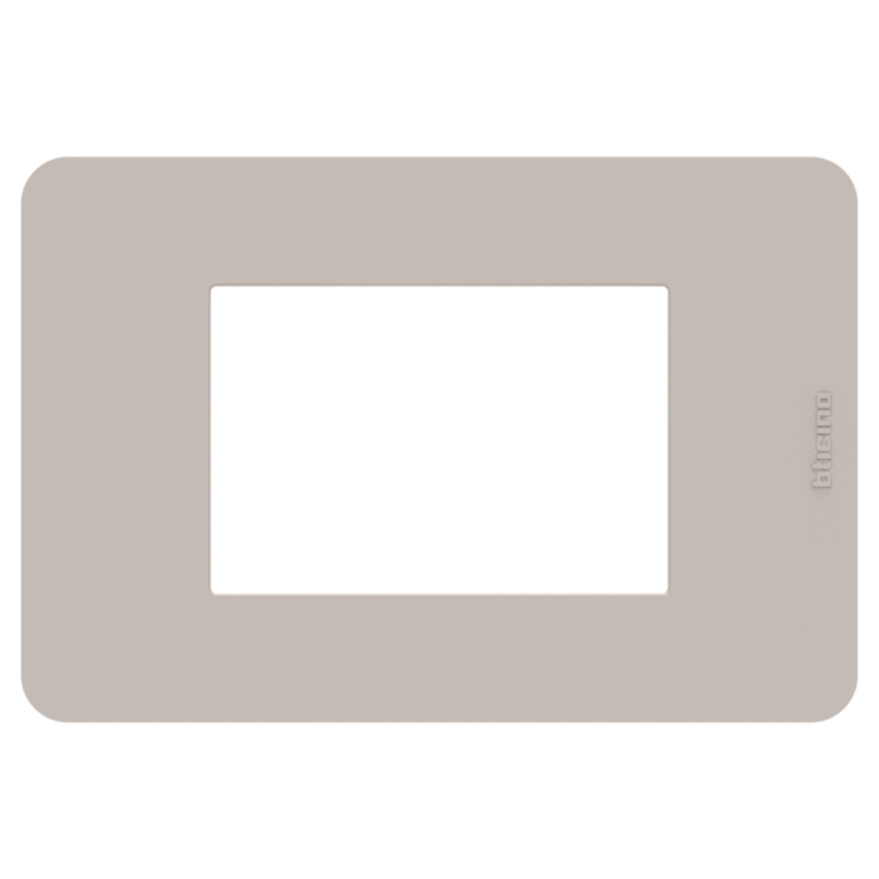 Placca 3 moduli Sand Sabbia serie MatixGo BTICINO JA4803TS
