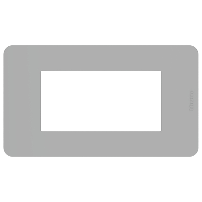 Placca 4 moduli Grey Grigio serie MatixGo BTICINO JA4804JG
