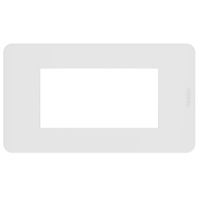Placca 4 moduli White Bianco serie MatixGo BTICINO JA4804JW