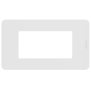 Placca 4 moduli White Bianco serie MatixGo BTICINO JA4804JW