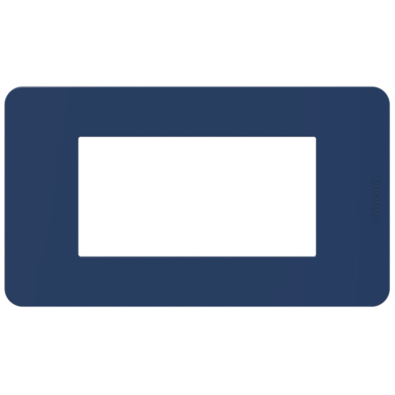 Placca 4 moduli Blue serie MatixGo BTICINO JA4804TB