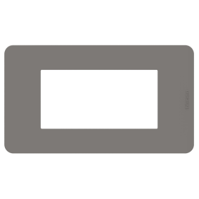 Placca 4 moduli Tortora serie MatixGo BTICINO JA4804TD