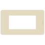 Placca 4 moduli Ivory Avorio serie MatixGo BTICINO JA4804TI