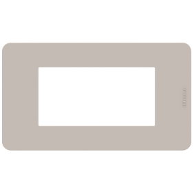 Placca 4 moduli Sand Sabbia serie MatixGo BTICINO JA4804TS