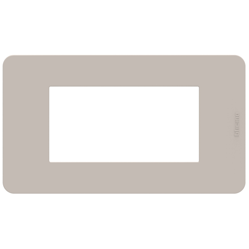 Placca 4 moduli Sand Sabbia serie MatixGo BTICINO JA4804TS