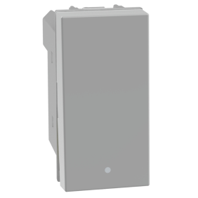 Pulsante unipolare Grigio 1NO+1NC 10A serie MatixGo BTICINO JG4034