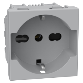 Presa Schuko bipasso P40 Grigia 16A serie MatixGo BTICINO JG4140A16