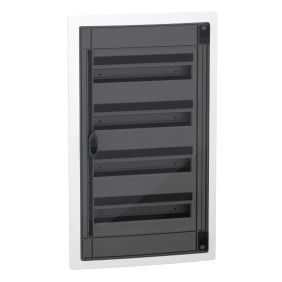 Centralino da incasso 96 moduli disposti su 4 file Schneider LVSXF418