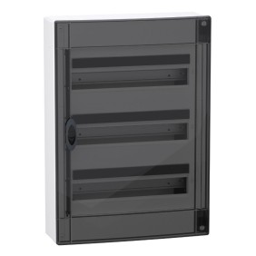 Centralino a parete 54 moduli disposti su 3 file Schneider LVSXM318