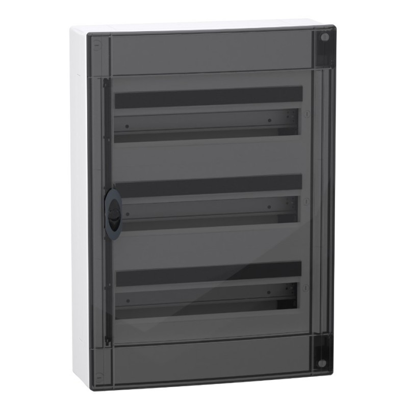 Centralino a parete 54 moduli disposti su 3 file Schneider LVSXM318