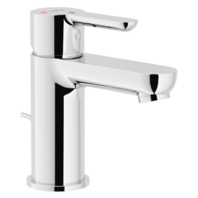Miscelatore per lavabo cromato monocomando serie AB NOBILI CARLO ABH87118/1CR