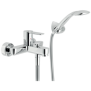 Miscelatore per vasca cromato monocomando con set doccia serie Sand NOBILI CARLO SA99110CR