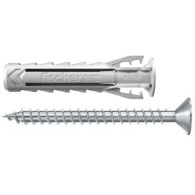 Tassello espandibile con alette e vite SX Plus 6x30mm 100 pezzi FISCHER 00567621