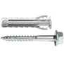 Tassello espandibile con alette e vite SX Plus BM 12x60mm 50 pezzi FISCHER 00567626
