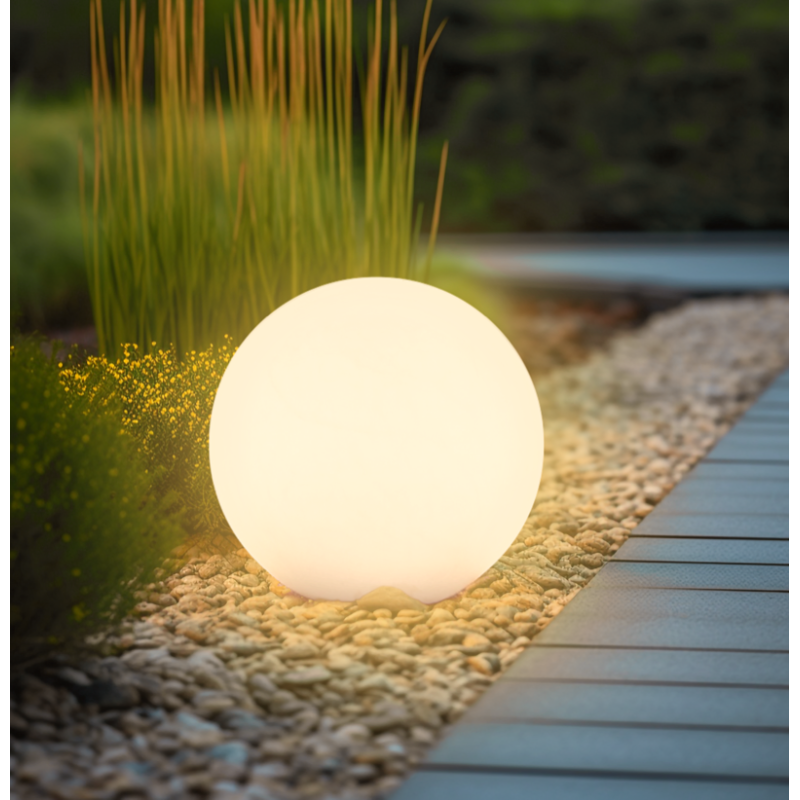 Lampada led Solare Bolla da giardino 3000K