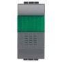  Pulsante NO + portalampada verde Bticino Living International L4038V
