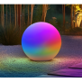 Lampada led Solare Bolla da giardino RGB