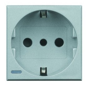 Presa std tedesco/italiano P30 Bticino Axolute HC4140