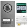 Kit videocitofono bifamiliare base pulsantiera video + alimentatore + distributore Mikra2 2Voice URMET 1784/802