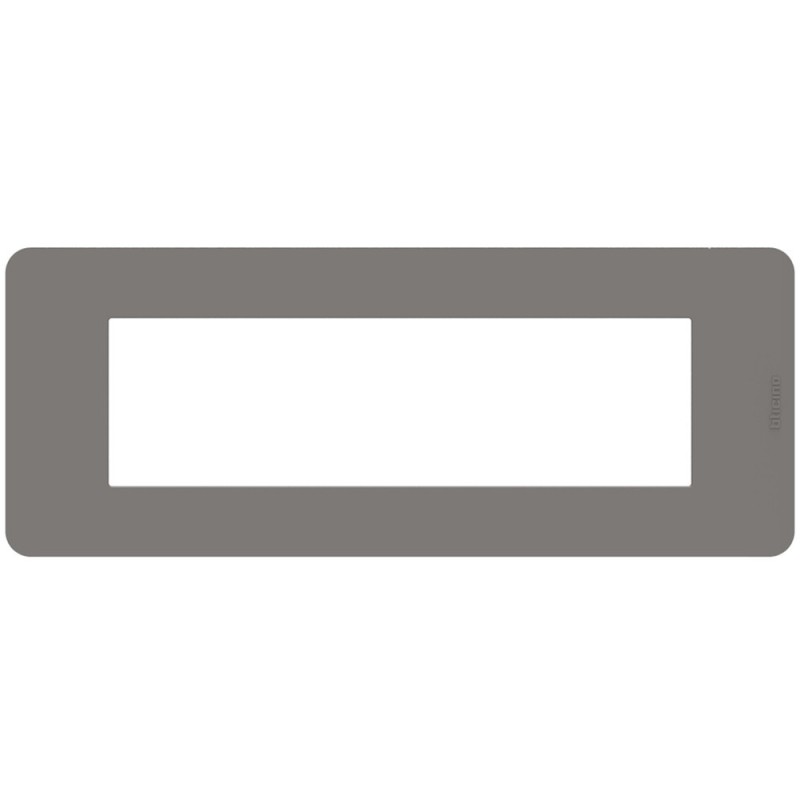 Placca 7 moduli Tortora tecnopolimero serie MatixGo BTICINO JA4807TD