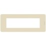 Placca 7 moduli Ivory Avorio tecnopolimero MatixGo BTICINO JA4807TI