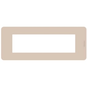 Placca 7 moduli Ritual tecnopolimero serie MatixGo BTICINO JA4807TR