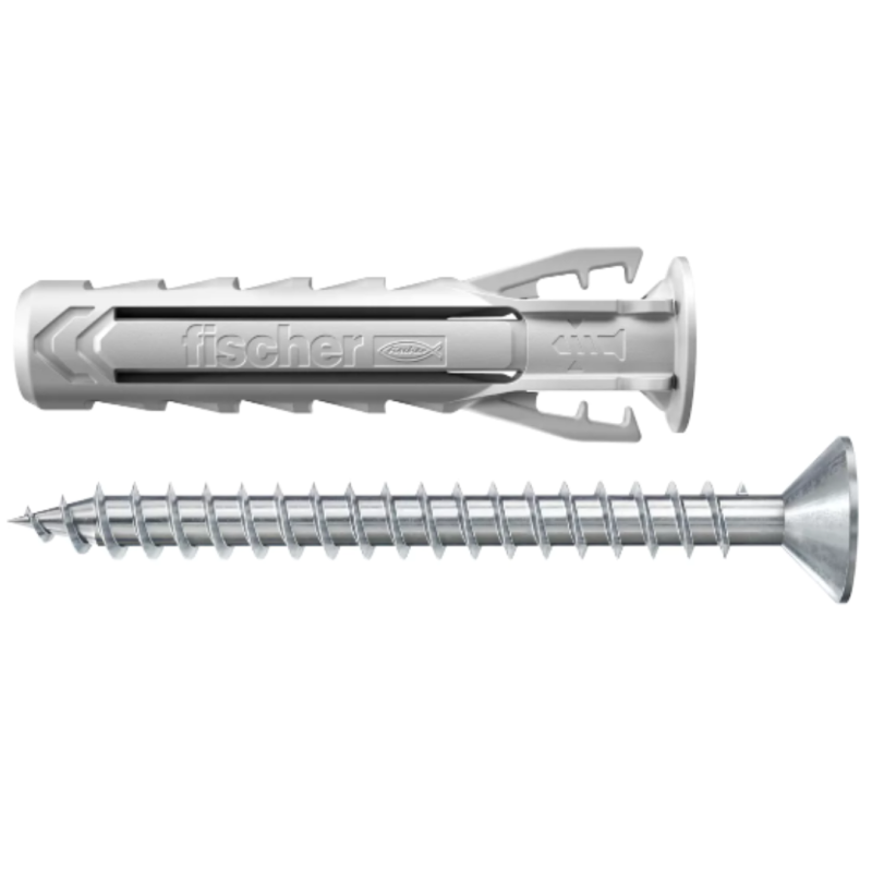 Tassello espandibile con alette e vite SX Plus 8x40mm 50 pezzi FISCHER 00567622