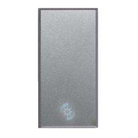 Dimmer universale 1 modulo Grigio Tech Allumia Sistema 44 Ave 443048UL
