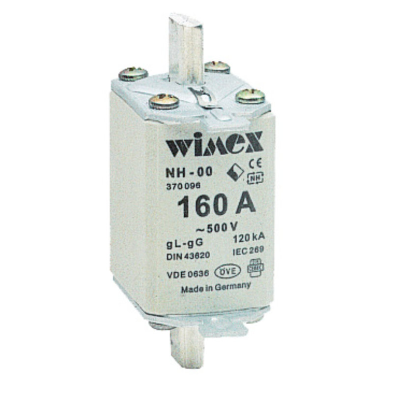 Fusibile NH 2 per protezione di motori e trasformatori 315A GG Wimex 5502315