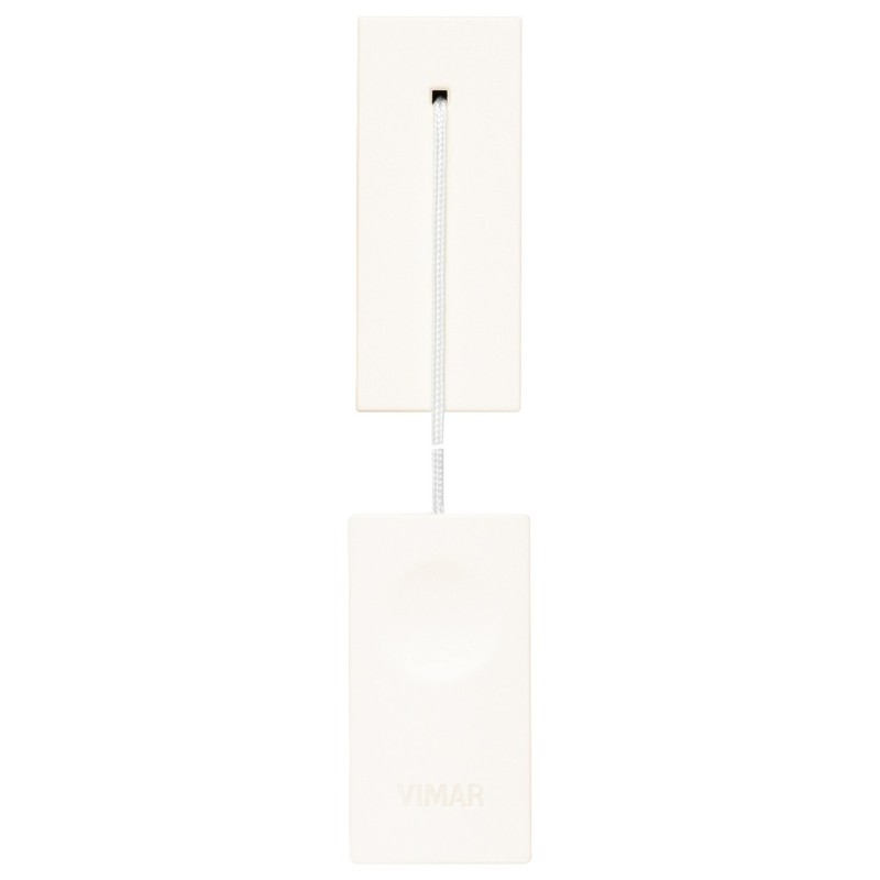 Pulsante a tirante Bianco in scambio NO-NC 10A 250V Linea Bianca VIMAR 30054.B