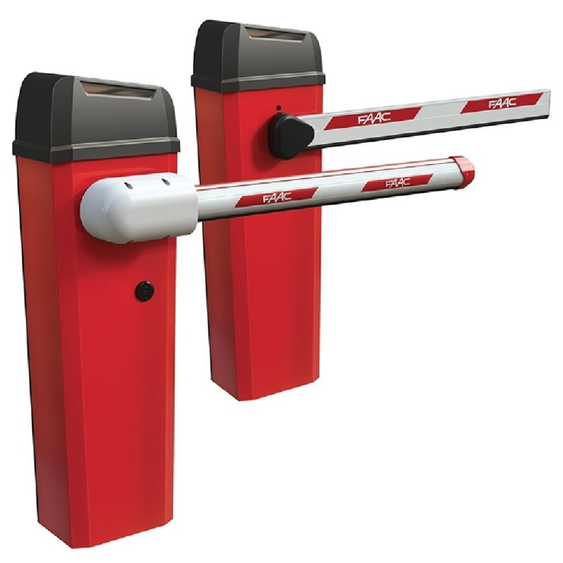 Corpo elettromeccanico Rosso per barriera 24V IP44 con elettronica B614 FAAC 104614 Completo